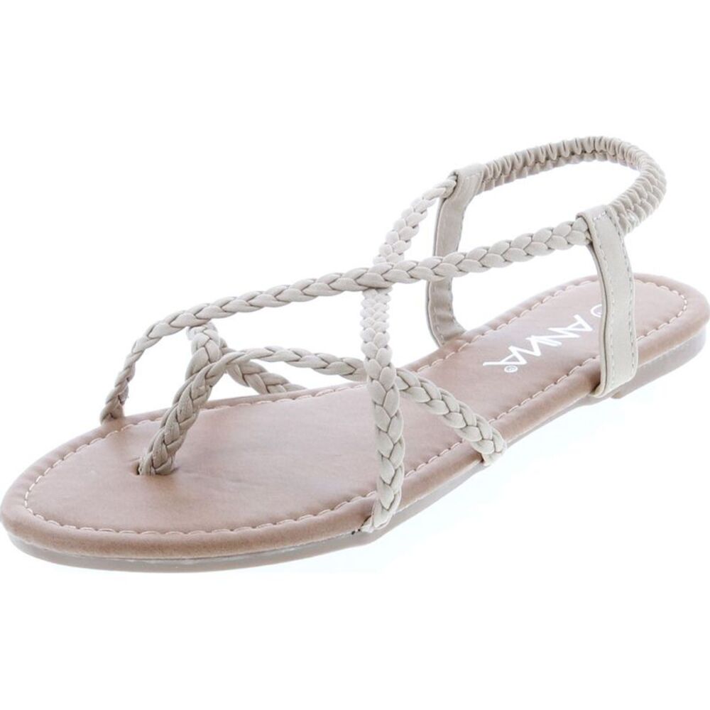 ANNA Razzi-11 Beige Womens sandals 6.5 NEW